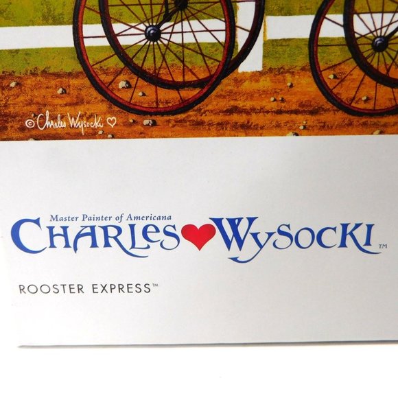 Buffalo ROOSTER EXPRESS Jigsaw Puzzle 1000 Pieces Charles Wysocki COMPLETE - Picture 5 of 9